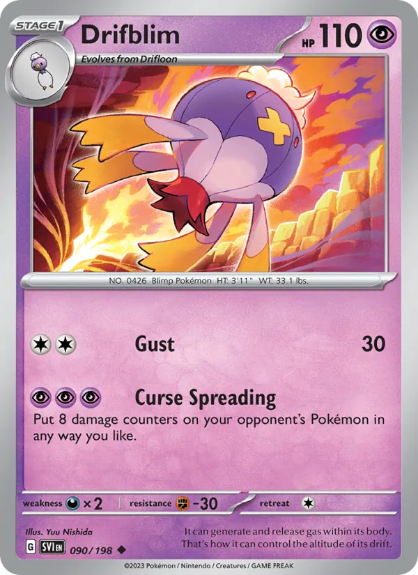 Drifblim (Scarlet & Violet #090/198)
