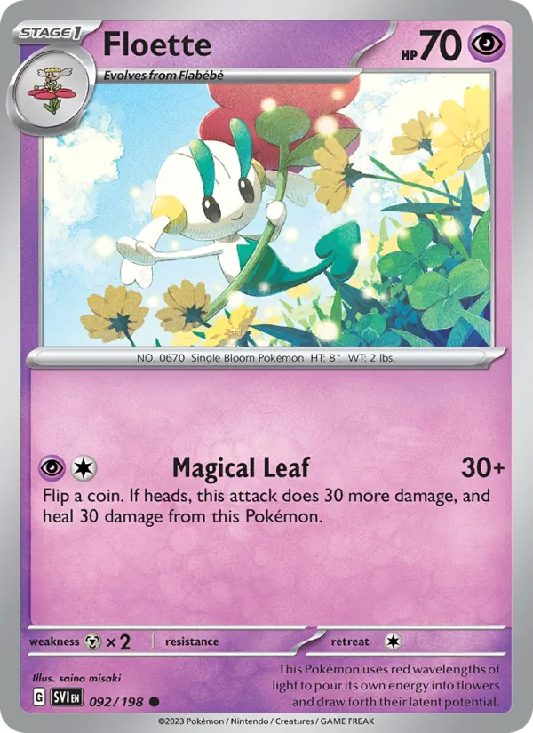 Floette (Scarlet & Violet #092/198)