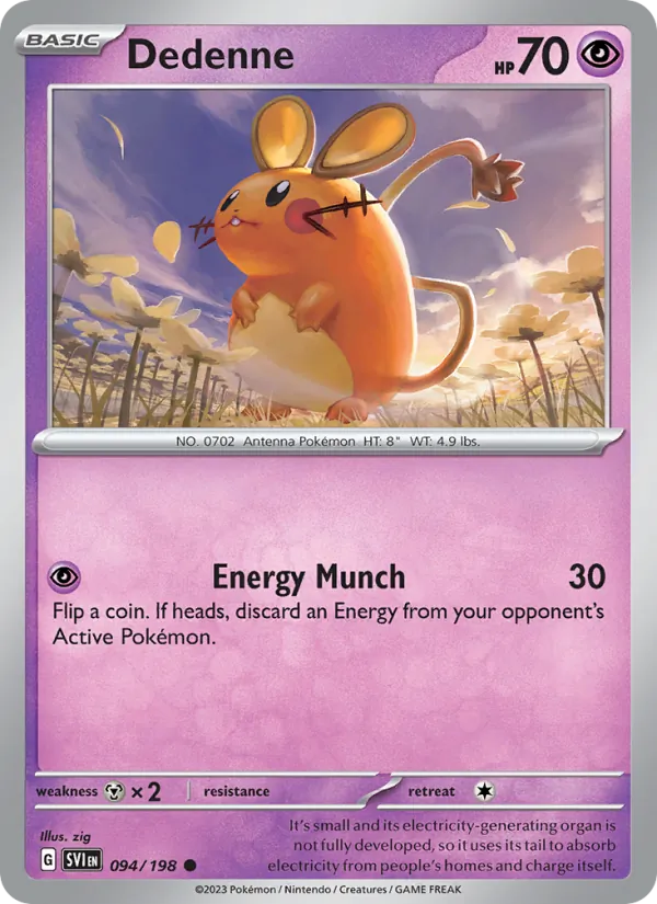Dedenne (Scarlet & Violet #094/198)