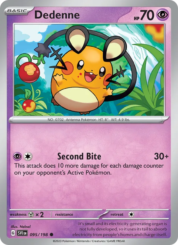 Dedenne (Scarlet & Violet #095/198)