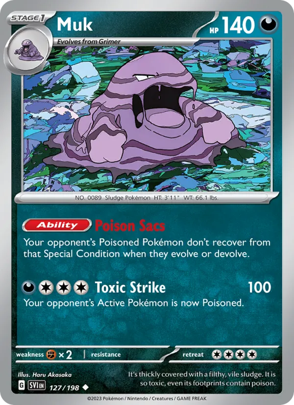 Muk (Scarlet & Violet #127/198)