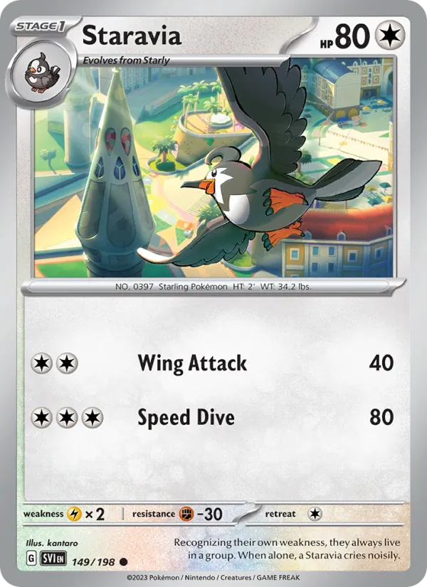 Staravia (Scarlet & Violet #149/198)