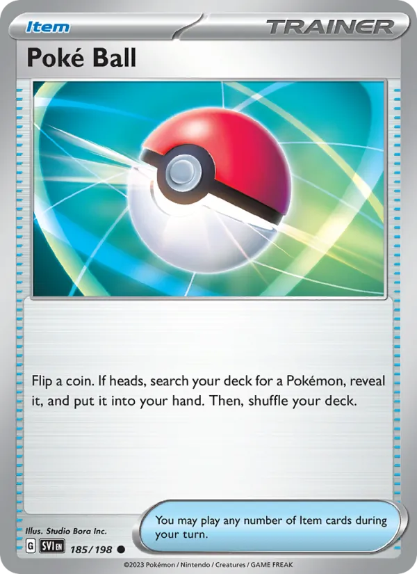 Poké Ball (Scarlet & Violet #185/198)