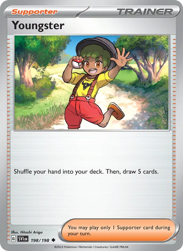 Youngster (Scarlet & Violet #198/198)