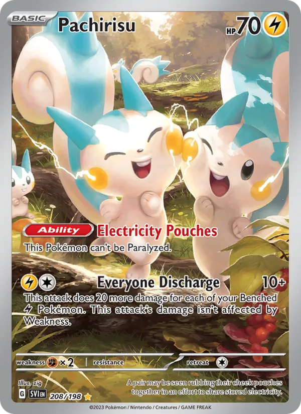 Pachirisu (Scarlet & Violet #208/198)