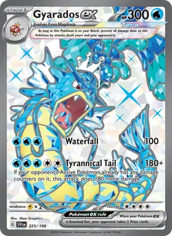 Gyarados ex (Scarlet & Violet #225/198)