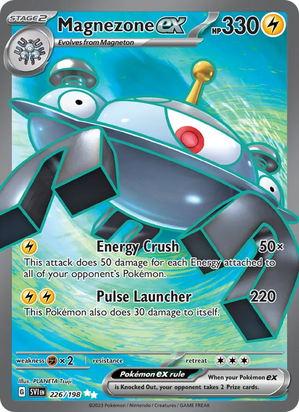 Magnezone ex (Scarlet & Violet #226/198)