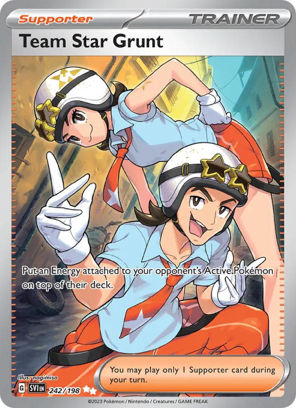 Team Star Grunt (Scarlet & Violet #242/198)