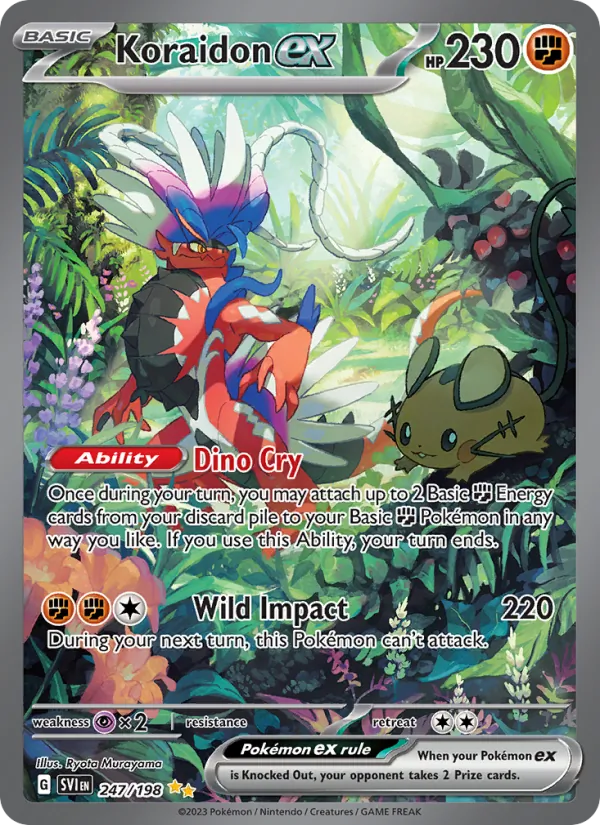 Koraidon ex (Scarlet & Violet #247/198)