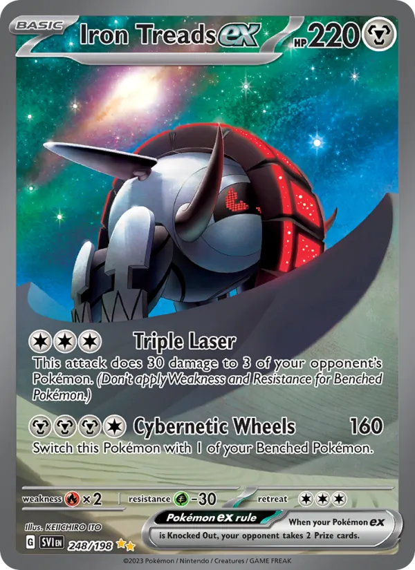 Iron Treads ex (Scarlet & Violet #248/198)