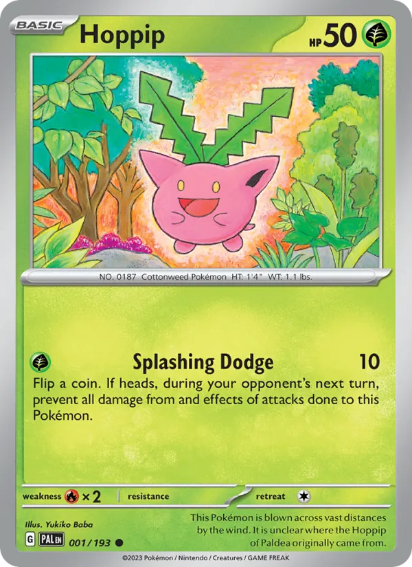 Hoppip (Paldea Evolved #001/193)