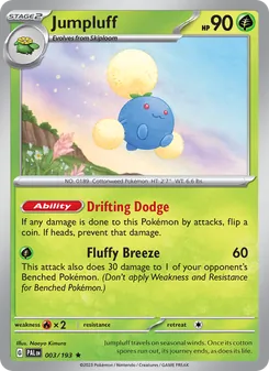 Jumpluff (Paldea Evolved #003/193)