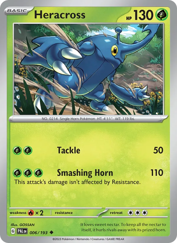 Heracross (Paldea Evolved #006/193)
