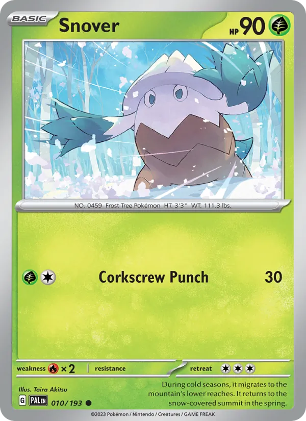 Snover (Paldea Evolved #010/193)