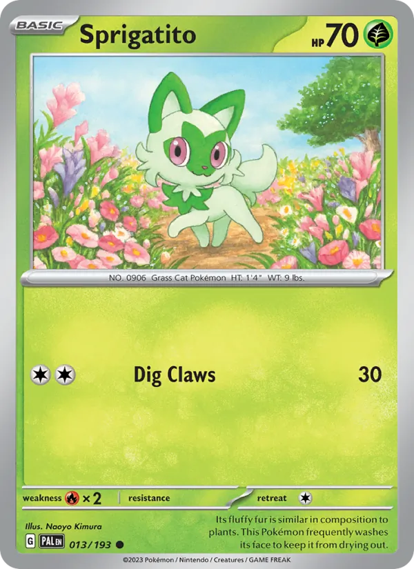 Sprigatito (Paldea Evolved #013/193)