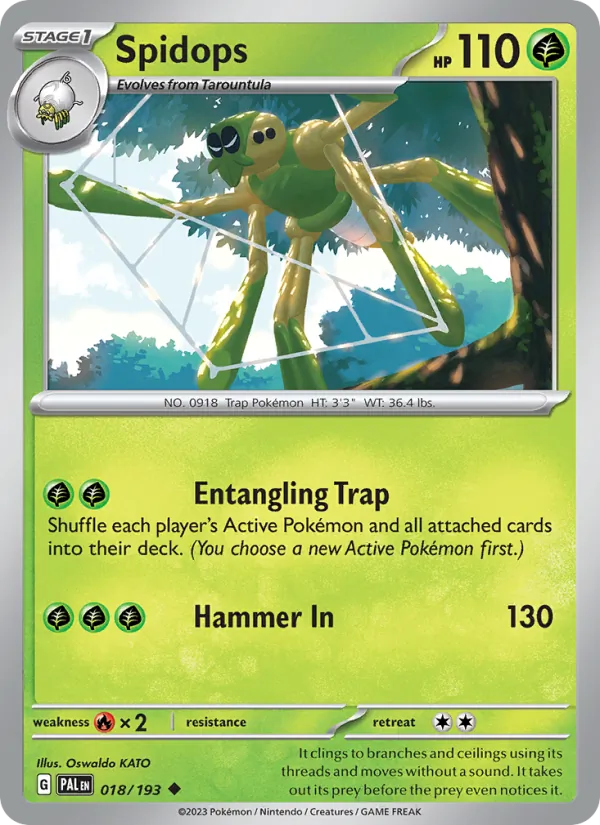 Spidops (Paldea Evolved #018/193)