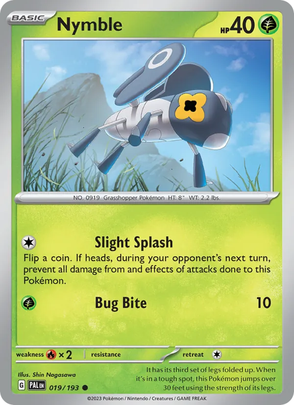 Nymble (Paldea Evolved #019/193)