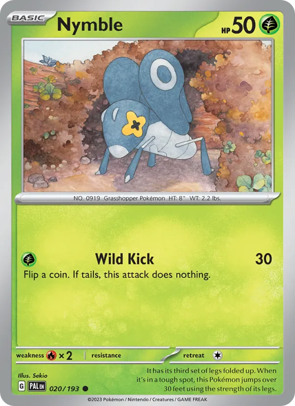 Nymble (Paldea Evolved #020/193)
