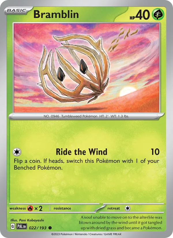 Bramblin (Paldea Evolved #022/193)
