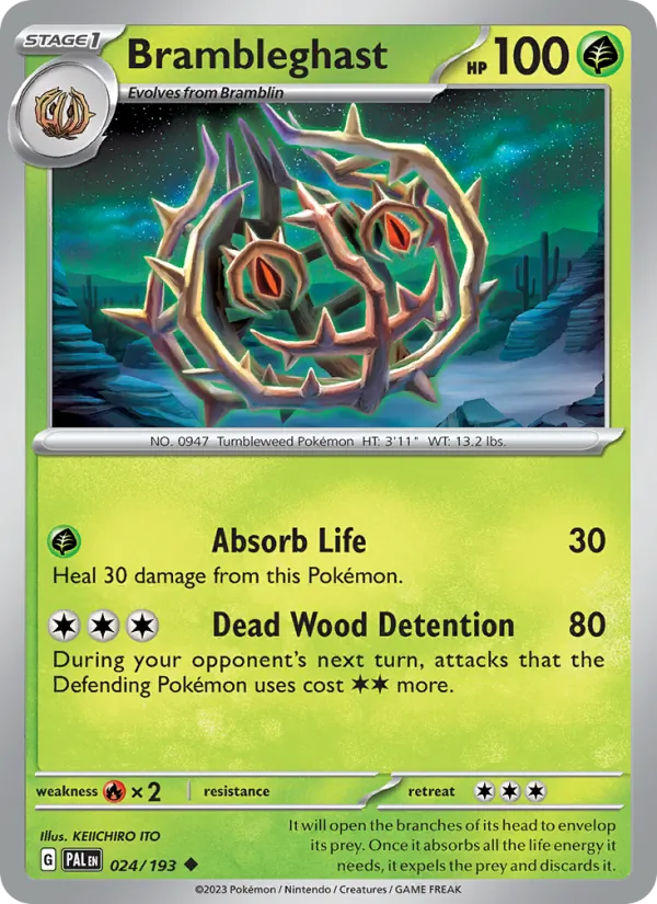Brambleghast (Paldea Evolved #024/193)