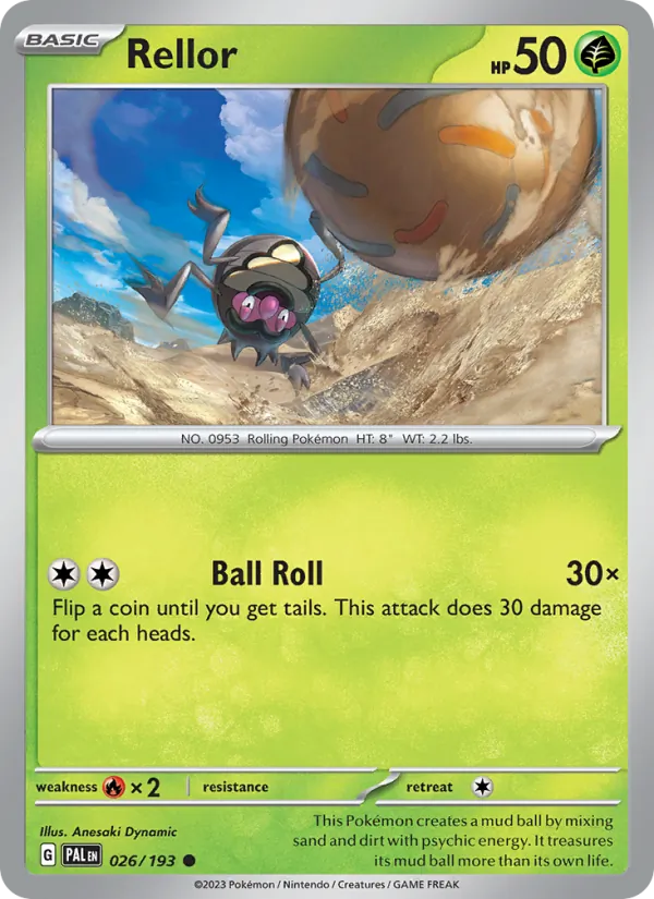Rellor (Paldea Evolved #026/193)
