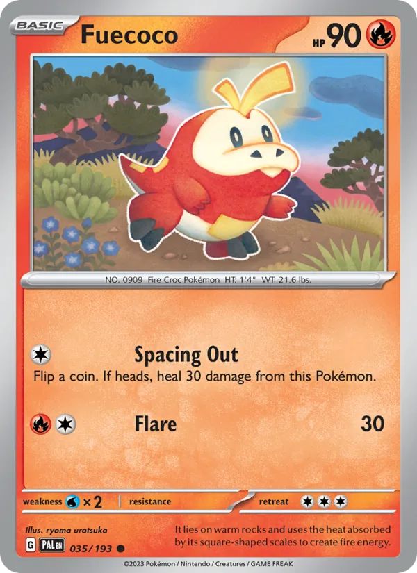 Fuecoco (Paldea Evolved #035/193)