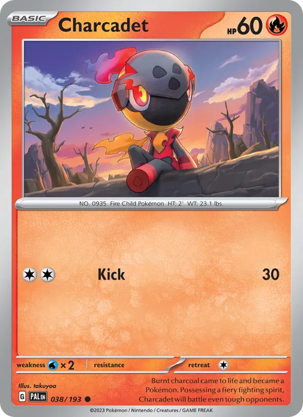 Charcadet (Paldea Evolved #038/193)
