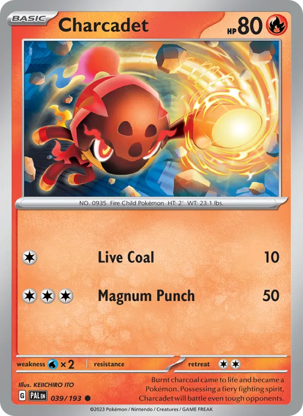 Charcadet (Paldea Evolved #039/193)