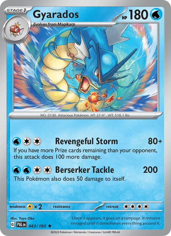 Gyarados (Paldea Evolved #043/193)