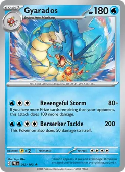 Gyarados (Paldea Evolved #043/193)