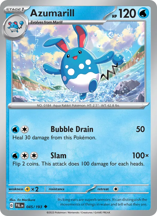 Azumarill (Paldea Evolved #045/193)
