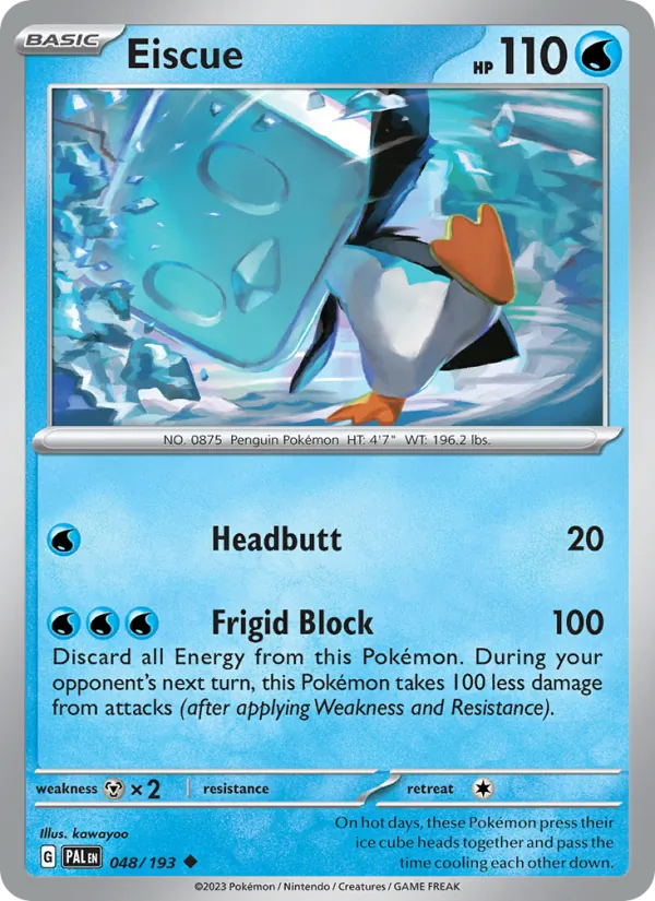 Eiscue (Paldea Evolved #048/193)