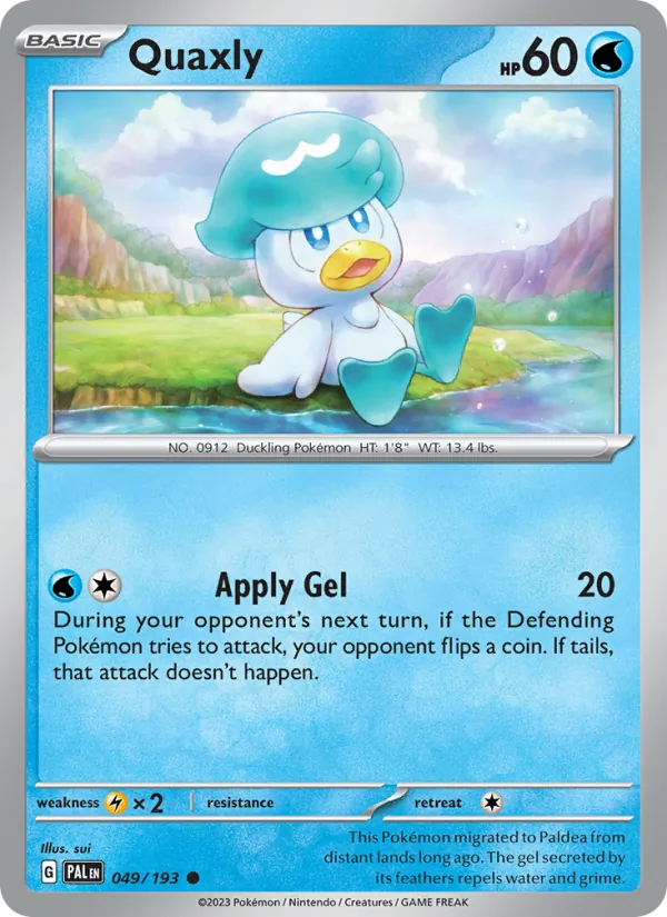 Quaxly (Paldea Evolved #049/193)