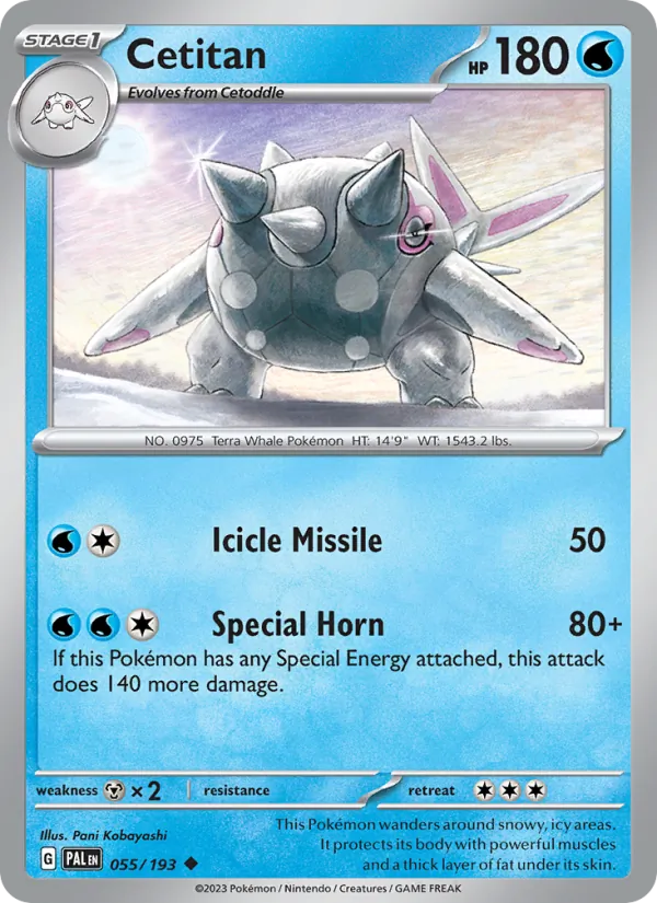 Cetitan (Paldea Evolved #055/193)