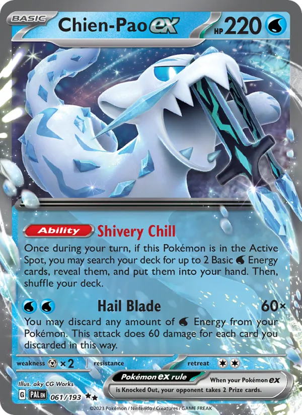 Chien-Pao ex (Paldea Evolved #061/193)