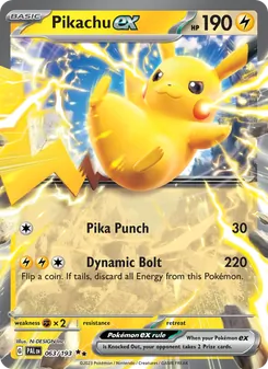 Pikachu ex (Paldea Evolved #063/193)