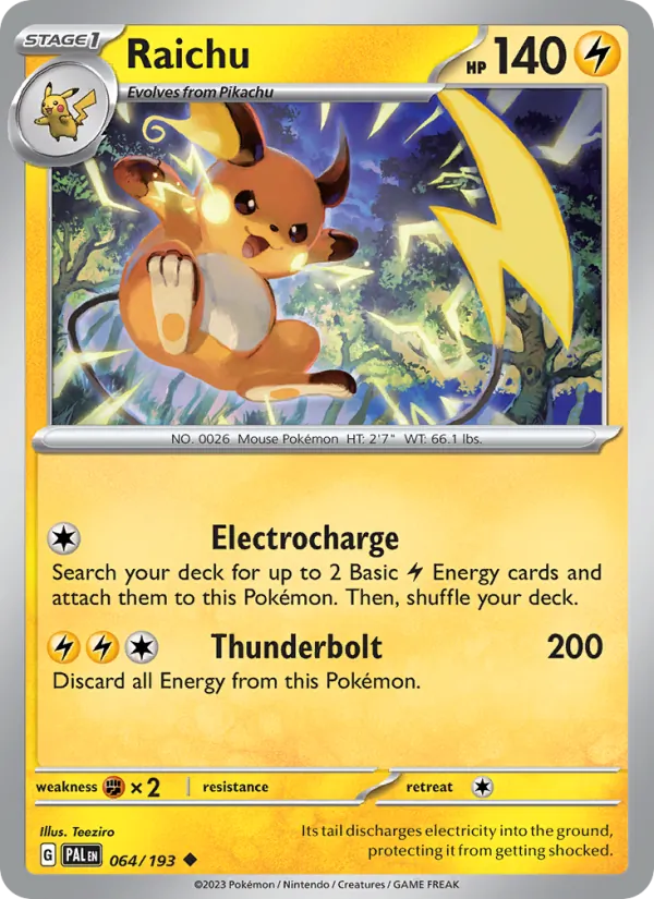 Raichu (Paldea Evolved #064/193)