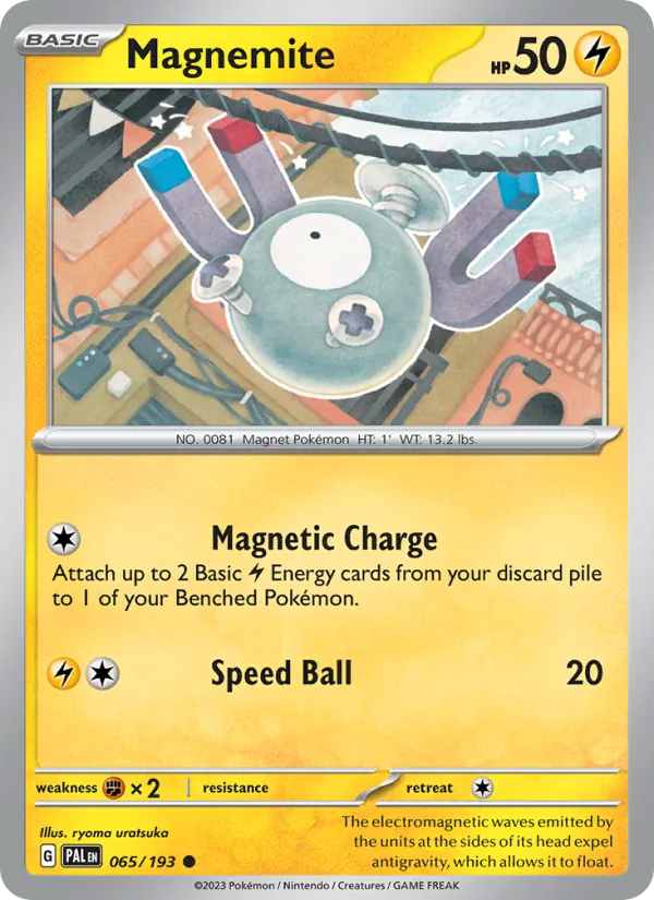 Magnemite (Paldea Evolved #065/193)
