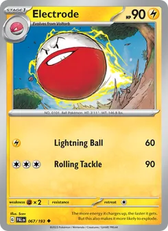 Electrode (Paldea Evolved #067/193)