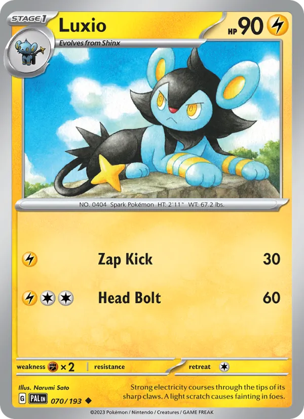 Luxio (Paldea Evolved #070/193)
