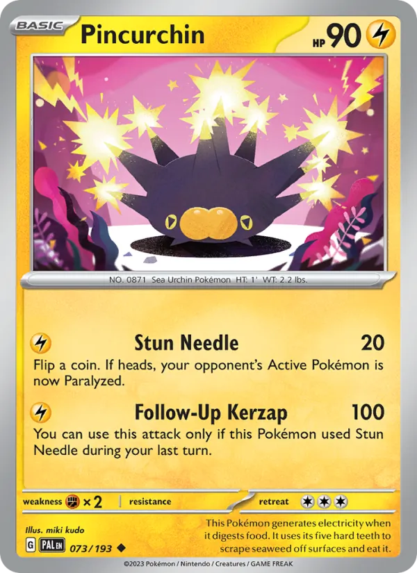 Pincurchin (Paldea Evolved #073/193)