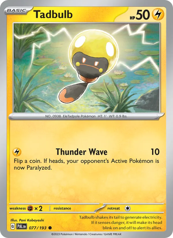 Tadbulb (Paldea Evolved #077/193)