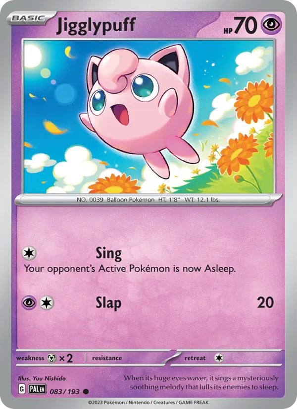 Jigglypuff (Paldea Evolved #083/193)