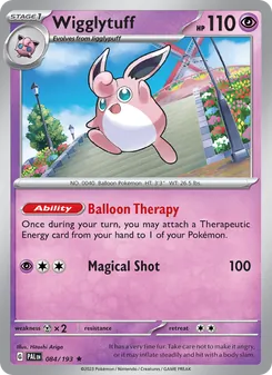 Wigglytuff (Paldea Evolved #084/193)
