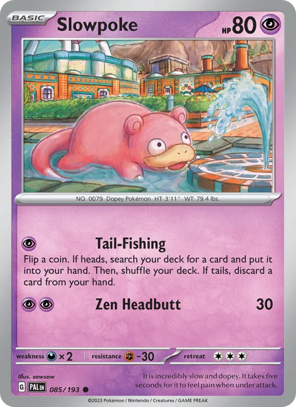 Slowpoke (Paldea Evolved #085/193)