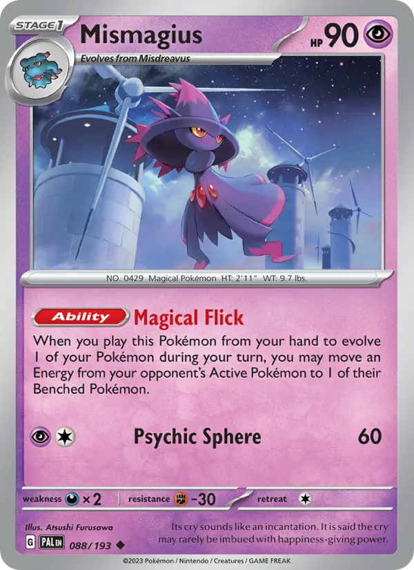 Mismagius (Paldea Evolved #088/193)
