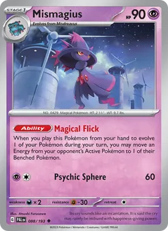 Mismagius (Paldea Evolved #088/193)