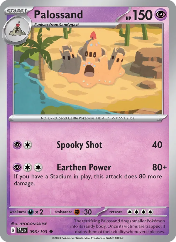 Palossand (Paldea Evolved #096/193)