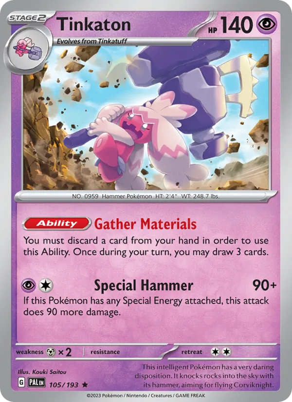 Tinkaton (Paldea Evolved #105/193)