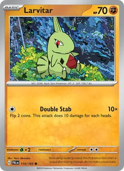 Larvitar (Paldea Evolved #110/193)